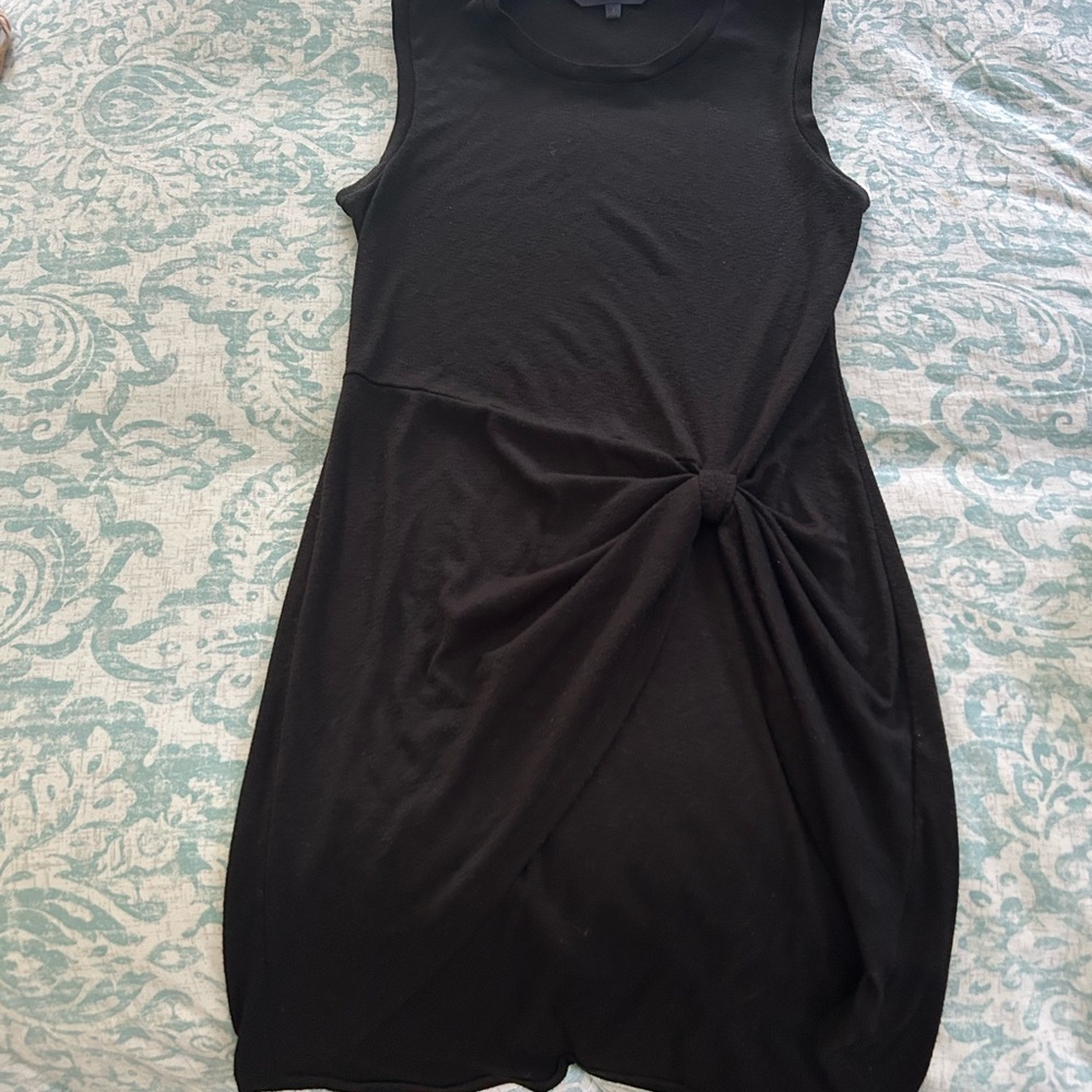 Rachel Zoe Black Sleeveless tunic
